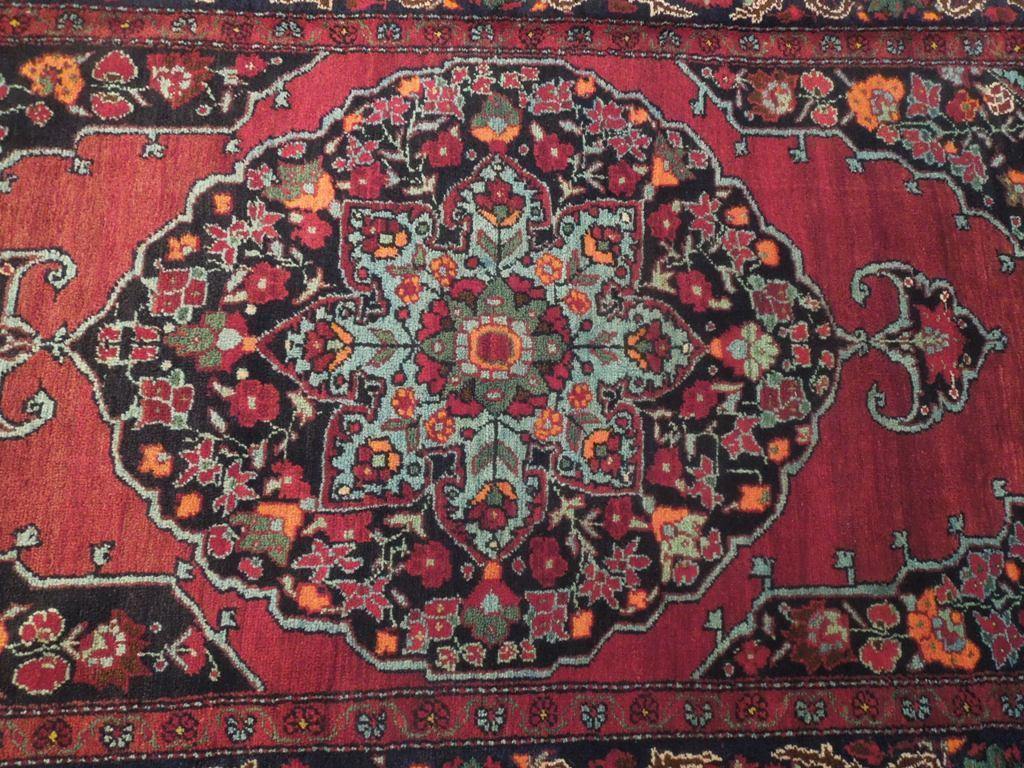 Radiant 5x9 Authentic Hand Knotted Semi-Antique Russian Kazak Runner - Caucasian Region - bestrugplace