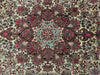 Load image into Gallery viewer, 7 x 10.7 Ivory Fine Persian Floral Bijar Rug 72408