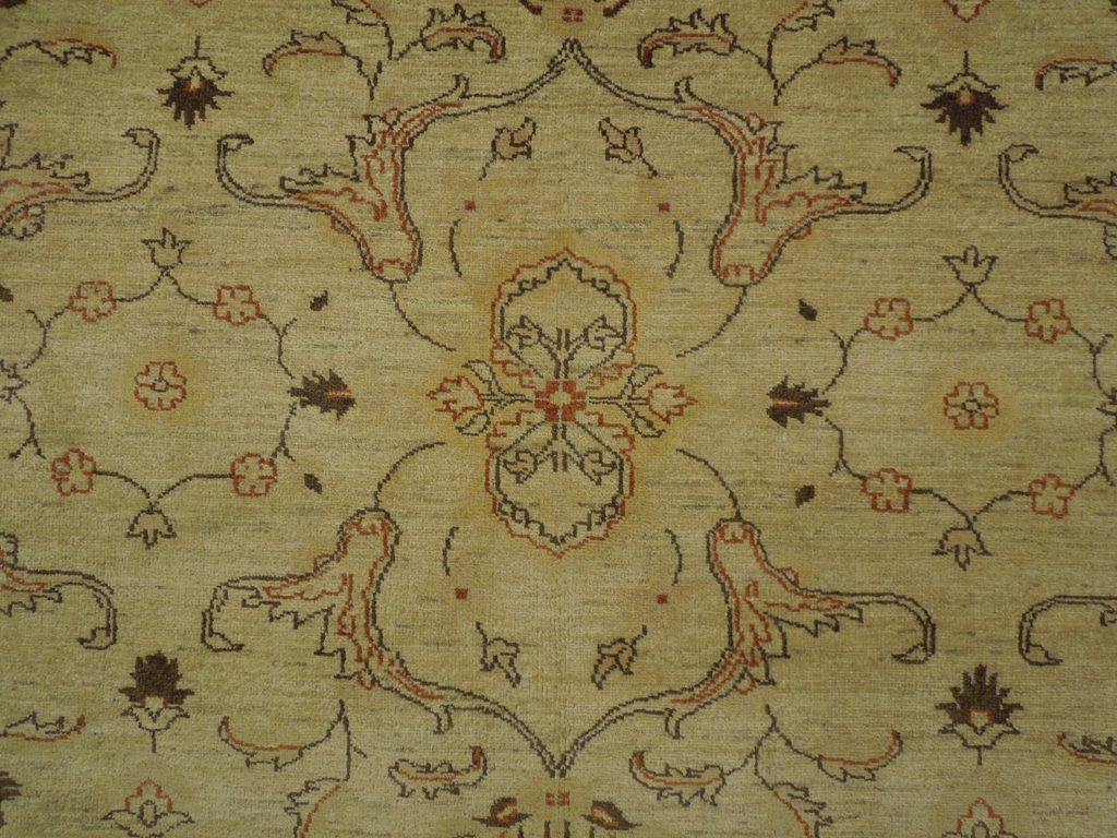 Radiant 8x9 Authentic Handmade Chobi Peshawar Rug - Pakistan - bestrugplace