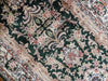 Load image into Gallery viewer, 2&#39; x 12&#39; Green Artificial Silk Savonnerie Runner Rug 22895