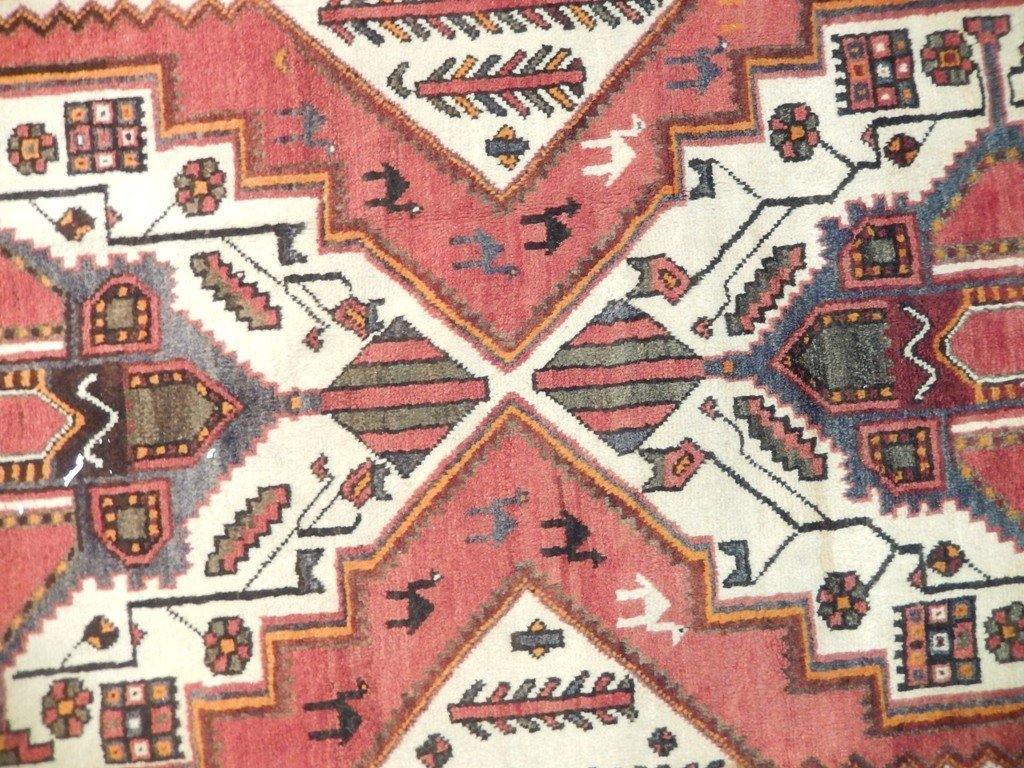 5x10 Authentic Hand Knotted Semi-Antique Persian Hamadan Runner - Iran - bestrugplace