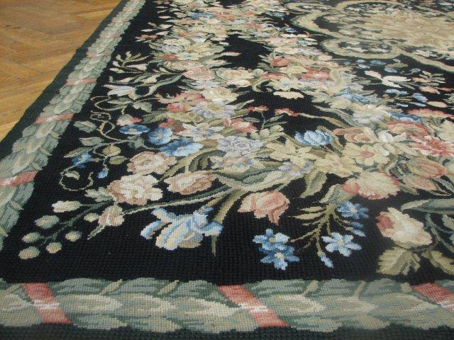8x10 Double Knot Needlepoint Rug-China - bestrugplace