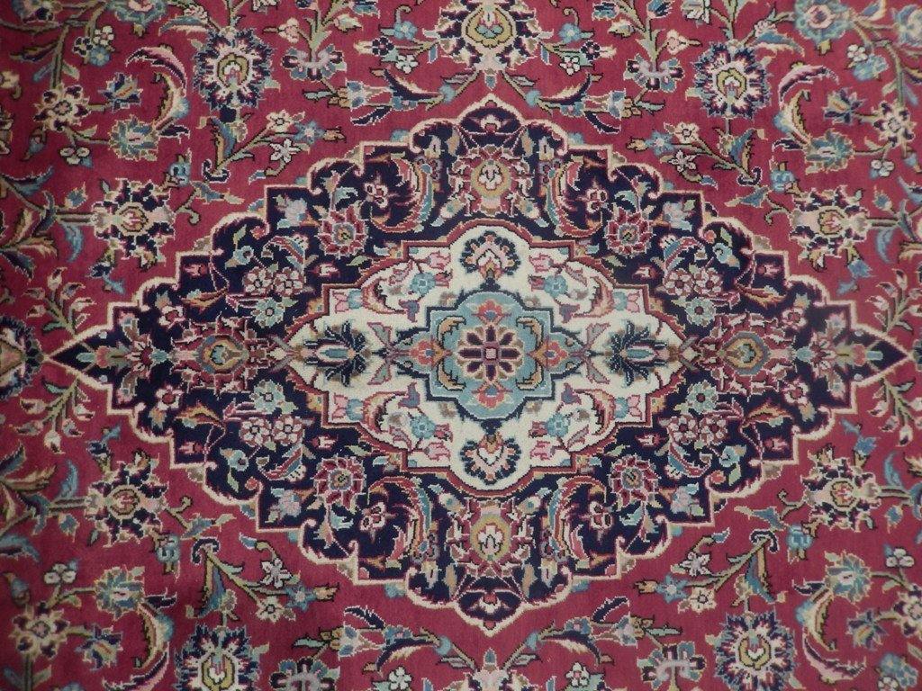 8x12 Authentic Hand Knotted Fine Quality Persian Kashan Rug - Iran - bestrugplace