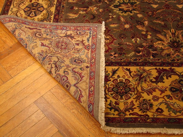 8.2 x 10.4 OLIVE Brown Quality Jaipour Rug 5319