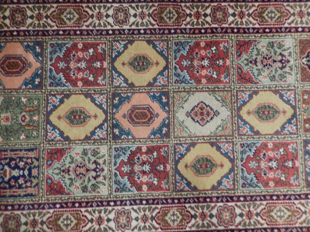 3x11 Authentic Hand Knotted Semi-Antique Persian Bakhtiari Runner - Iran - bestrugplace