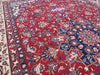 Load image into Gallery viewer, 11x17 Persian Isfahan Najaf Rug RED - Iran - bestrugplace