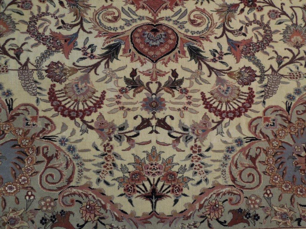 Dazzling 6x9 Authentic Handmade Wool & Silk Fine Quality Rug - China - bestrugplace