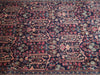 Load image into Gallery viewer, 7 x 10 Navy Blue Fine Persian Sarouk Bijar Rug 72326
