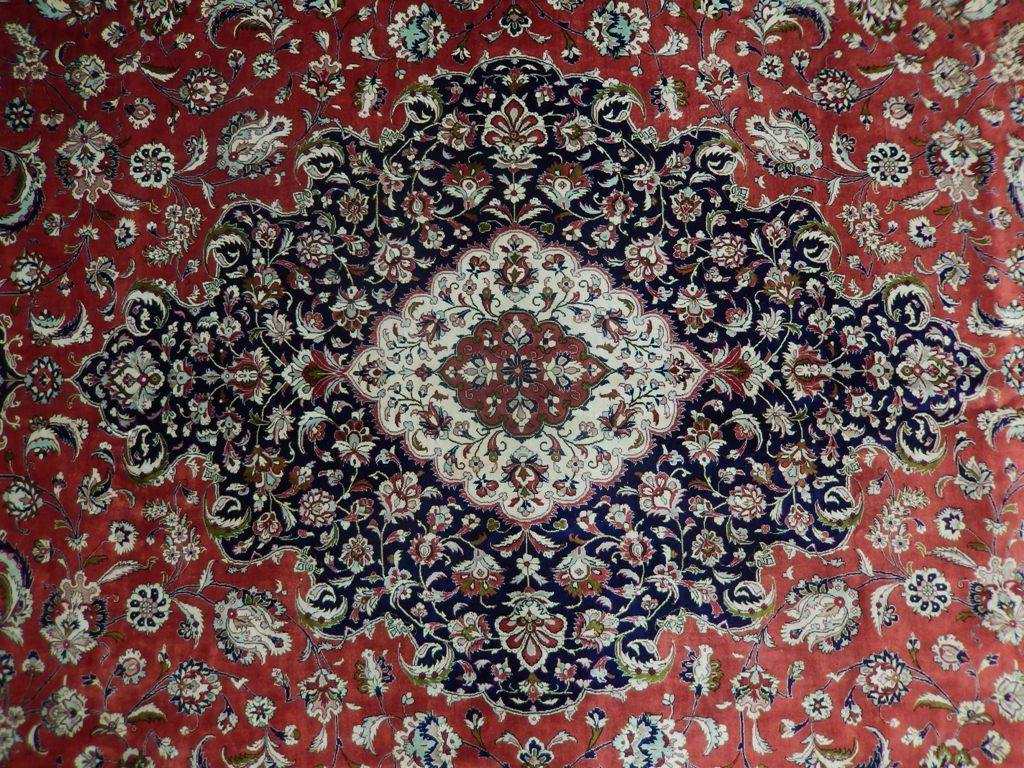 10x13 Authentic Handmade High End Silk Persian Qum Rug - Iran - bestrugplace
