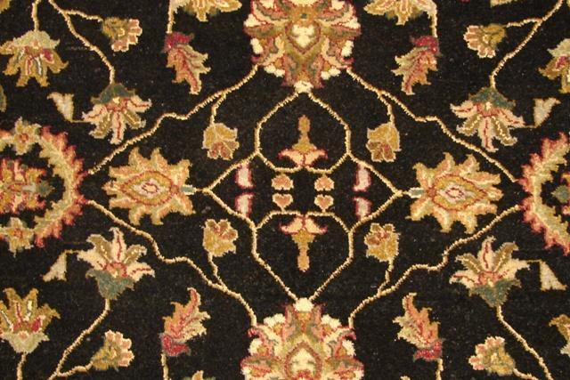 8x8 Round Chobi Peshawar Rug-Pakistan - bestrugplace