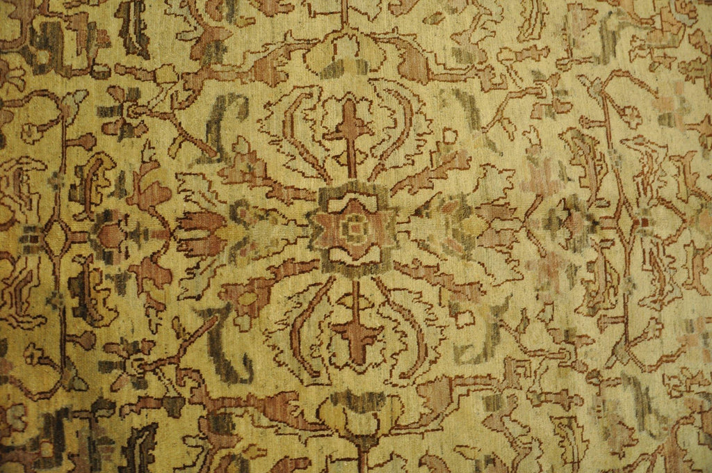 Radiant 8x10 Authentic Hand-Knotted Vegetable Dyed Chobi Peshawar Rug - Pakistan - bestrugplace