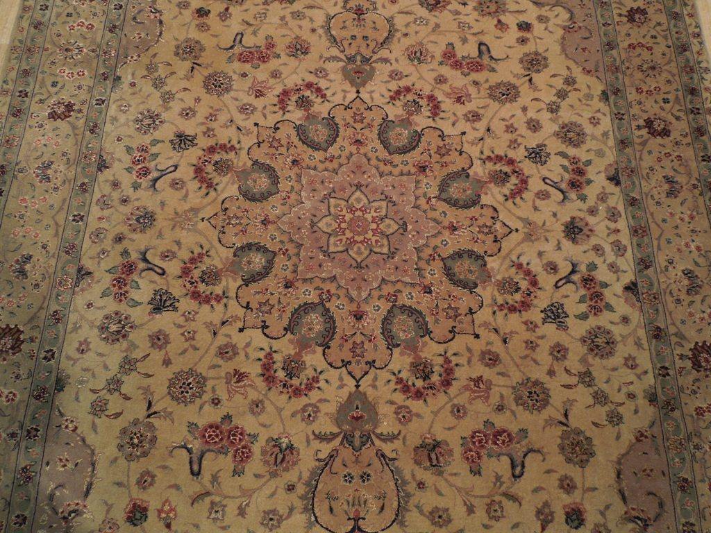Dazzling 6x9 Authentic Handmade Wool & Silk Fine Quality Rug - China - bestrugplace