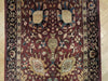Load image into Gallery viewer, 4 x 13.9 Burgundy Red Mashad Runner Rug 15788
