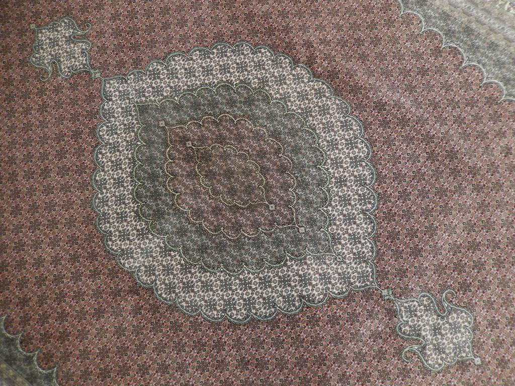 8x11 Authentic Handmade Signed Persian Tabriz Mahi Rug - Iran - bestrugplace