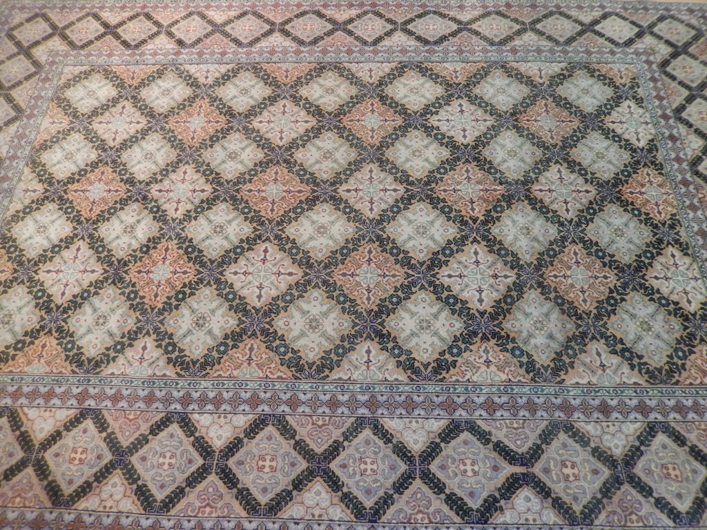 7.9 x 10.9 UNUSUAL Persian Tehran Rug 71952