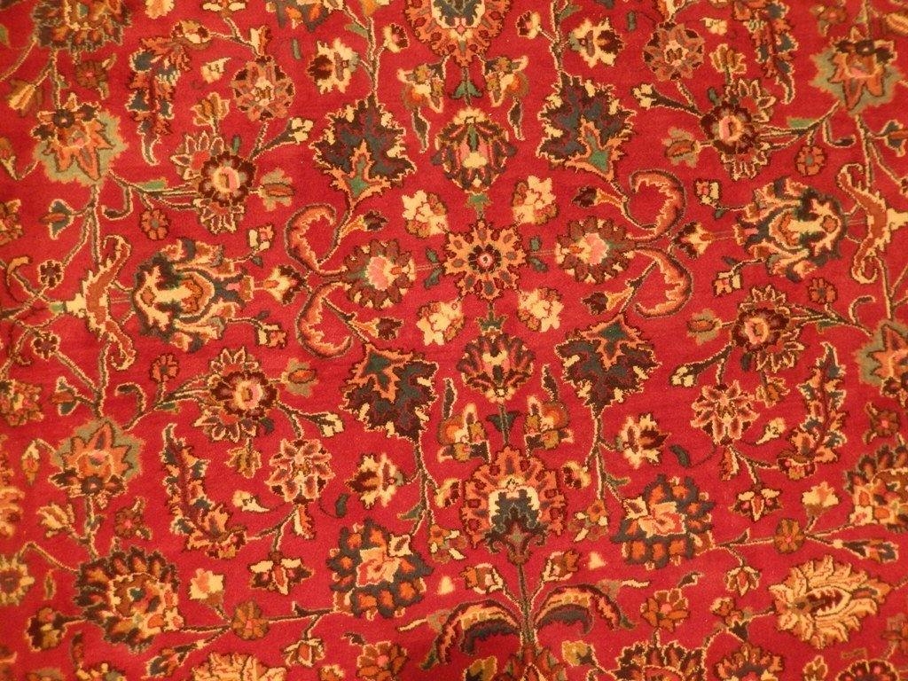 9x13 Authentic Hand Knotted Semi-Antique Persian Mahal Rug - Iran - bestrugplace