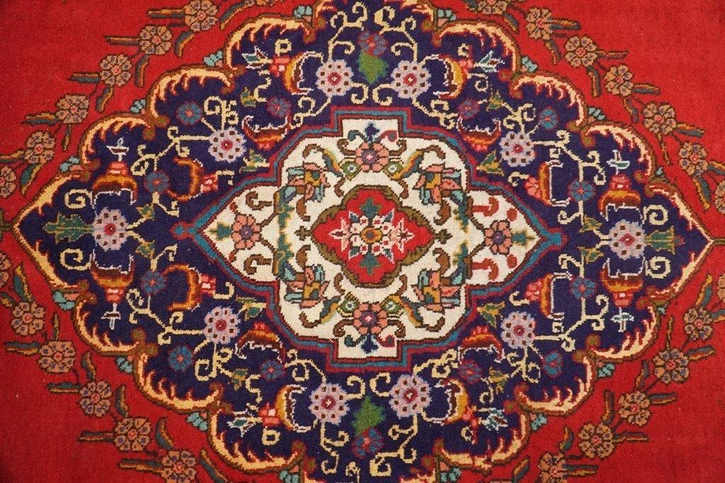 10x13 Authentic Hand Knotted Open Filed Persian Sarouk Rug - Iran - bestrugplace