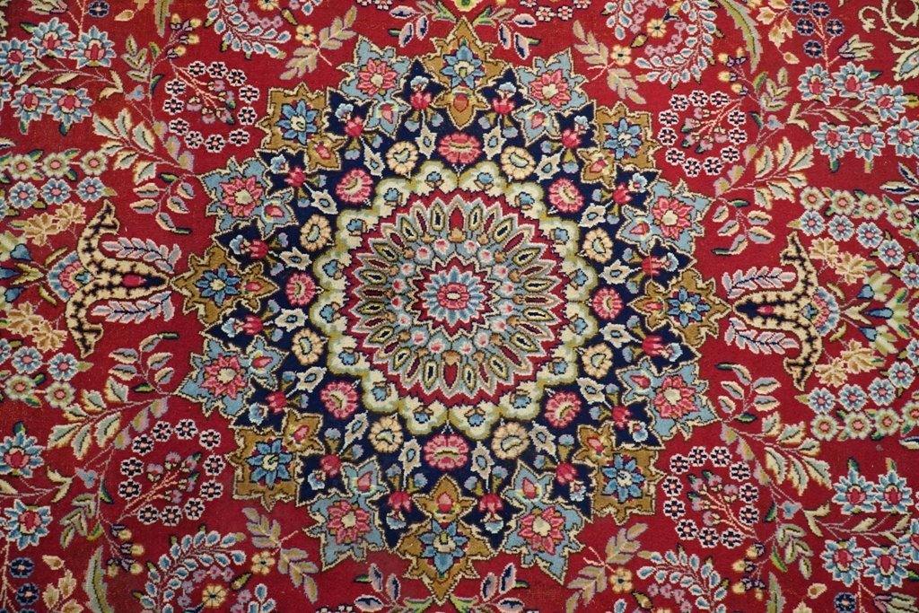 10x13 Authentic Hand Knotted Fine Quality Persian Sarouk Rug - Iran - bestrugplace