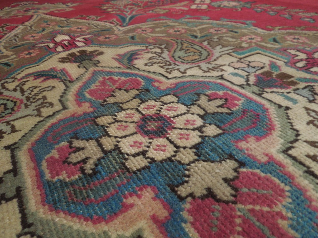 8' x 11' EASTATE RUG Semi Antique Persian Kerman DZ Tabriz  18164