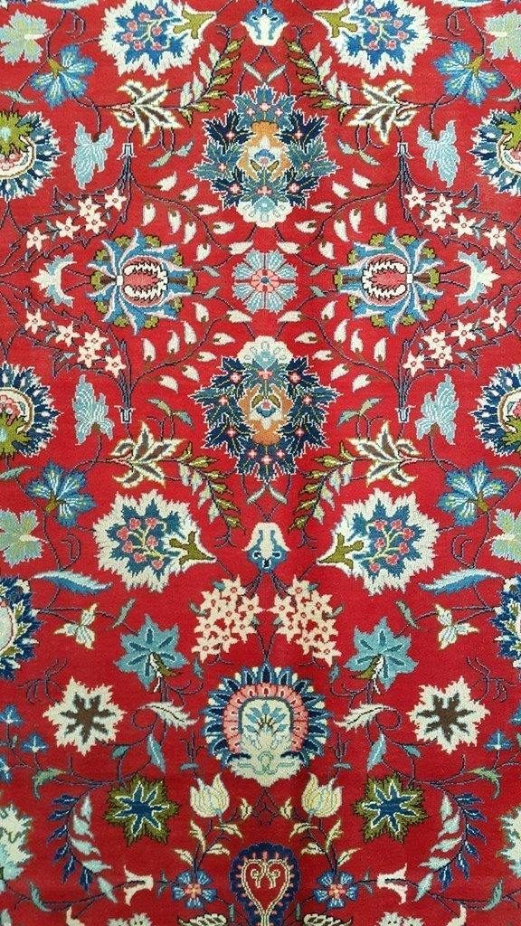 10x15 Authentic Hand Knotted Persian Kashan Rug - Iran - bestrugplace