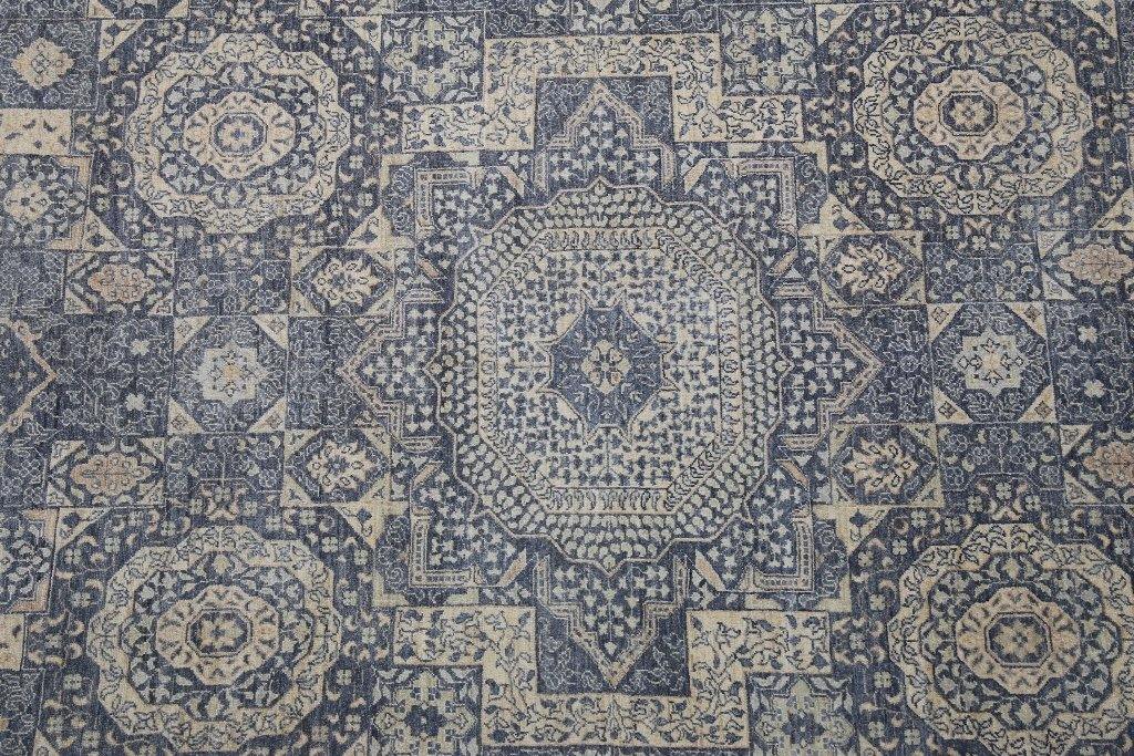 Radiant 9x12 Authentic Hand-Knotted 9/9 Chobi Peshawar Rug - Pakistan - bestrugplace