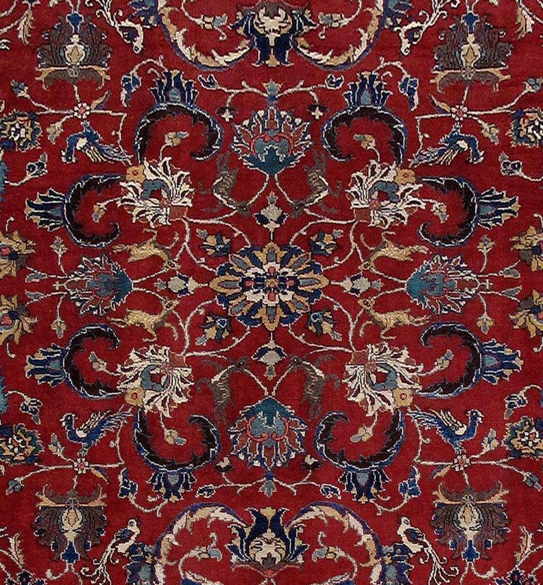 7x11 Authentic Hand Knotted Persian Tabriz Khoy Rug - Iran - bestrugplace