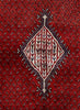 Load image into Gallery viewer, 4&#39; x 7&#39; Wine-Red-Persian-Sarouk-Mir-Rug.jpg