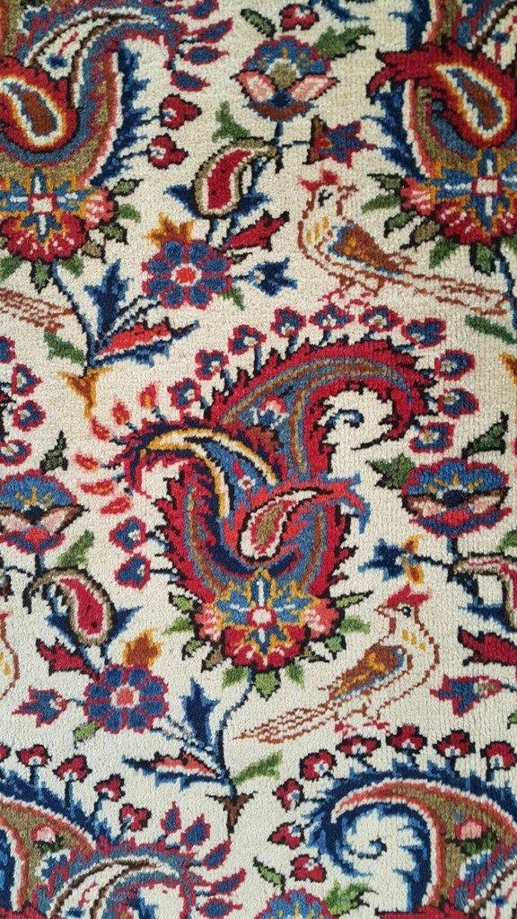10x13 Authentic Hand Knotted Persian Kashan Rug - Iran - bestrugplace
