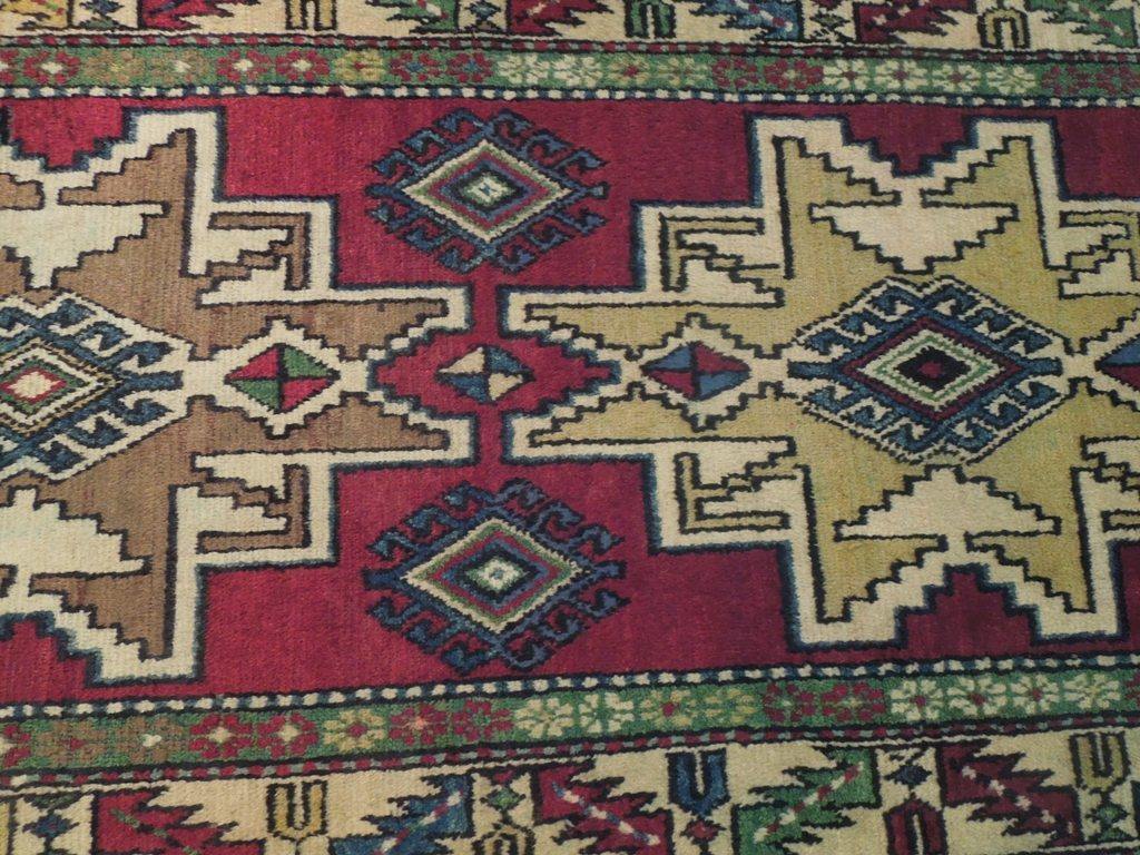 4' x 8' Berry-Red-Semi-Antique-Russian-Kazak-Runner.jpg