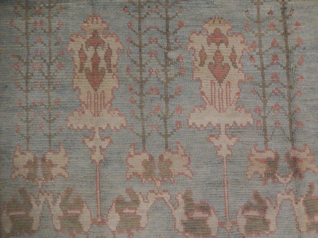 7x11 Semi-Antique Oushak Rug - Turkey - bestrugplace