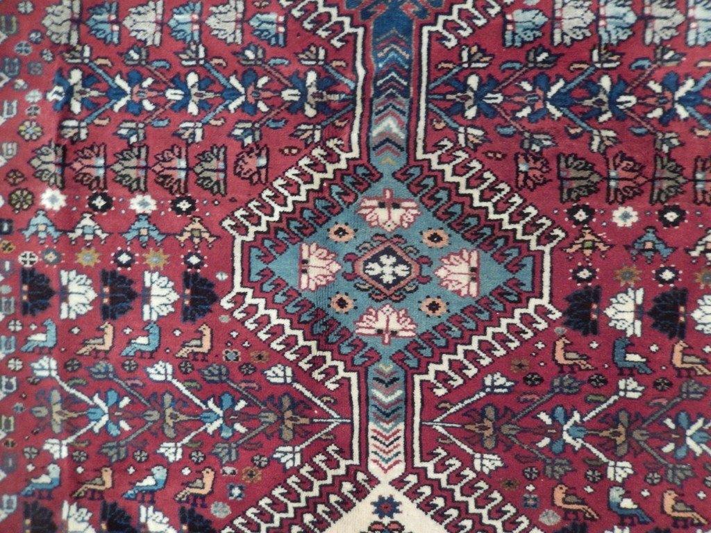 5x8 Authentic Hand Knotted Semi-Antique Persian Yalameh Rug - Iran - bestrugplace