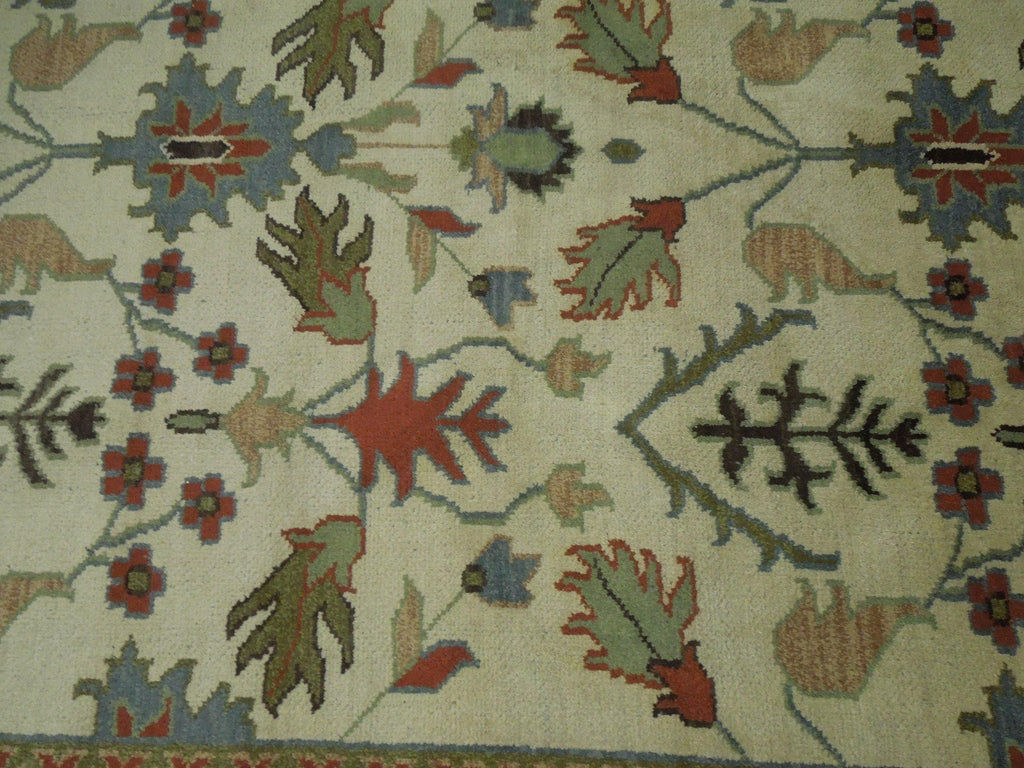8x10 Transitional William Morris Rug - India - bestrugplace