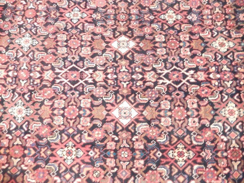 5x10 Authentic Hand Knotted Semi-Antique Persian Herati Runner - Iran - bestrugplace