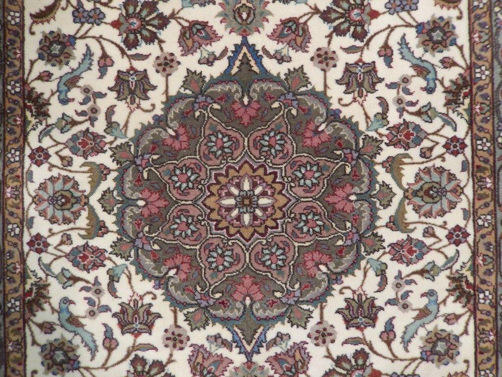 3x5 Authentic Handmade High End Persian Tabriz Rug - Iran - bestrugplace