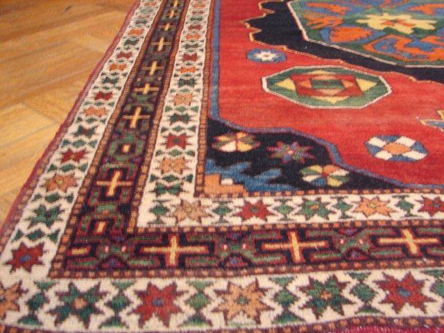 Stunning 5x6 Authentic Handmade Kazak Rug-Pakistan - bestrugplace