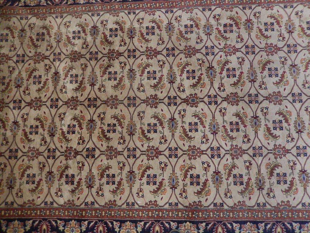 Radiant 6x9 Authentic Hand Knotted Pre-Owned Bokhara Rug - Pakistan - bestrugplace
