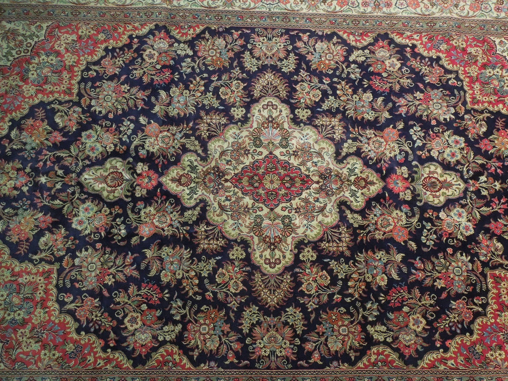 7x10 Authentic Hand-Knotted Signed Persian Sarouk Rug - Iran - bestrugplace