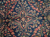 Load image into Gallery viewer, 7.2 x 10.6 Navy Blue Persian Lilihan Sarouk Rug 72385