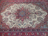 Load image into Gallery viewer, 8x11 Authentic Hand Knotted Semi-Antique Persian Sarouk Rug - Iran - bestrugplace