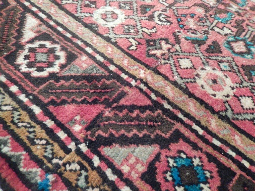 5x9 Authentic Handmade Semi-Antique Persian Herati Runner - Iran - bestrugplace