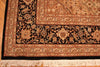 Load image into Gallery viewer, 7.9 x 9.9 High Quality Handmade Rug Wool and Silk Mahi Tabriz BLACK #PIX-15158
