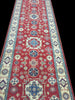 Load image into Gallery viewer, 4.6 x 19.2 Red Yakash Kazak Rug 28021