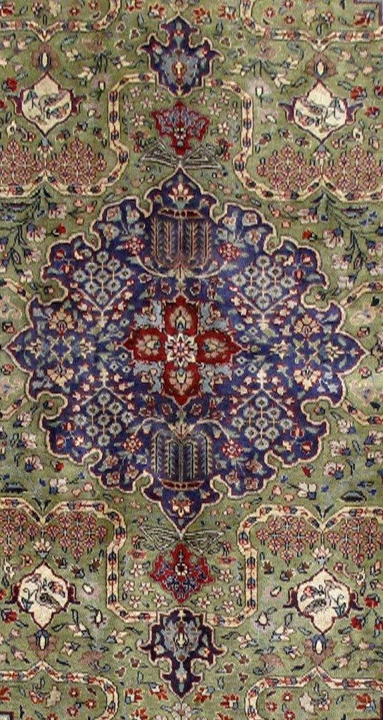 8x11 Authentic Hand Knotted Persian Tabriz Rug - Iran - bestrugplace