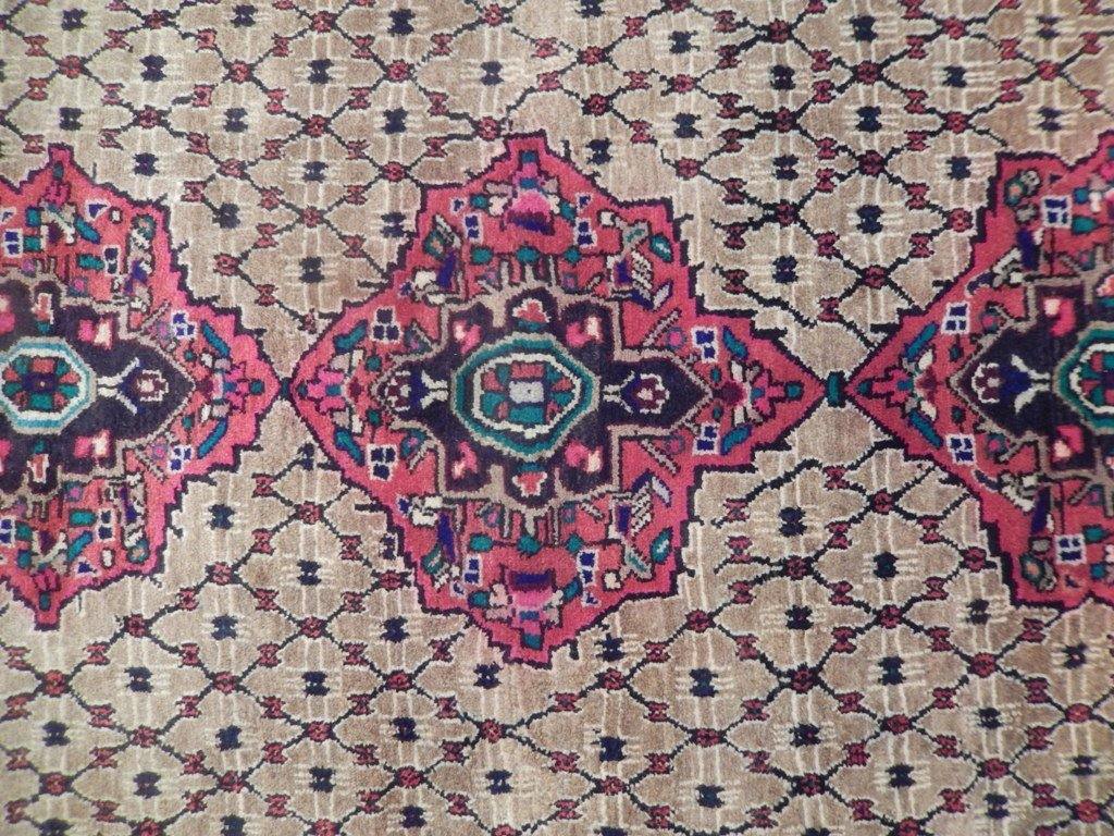 5x9 Authentic Handmade Semi-Antique Persian Hamadan Runner - Iran - bestrugplace