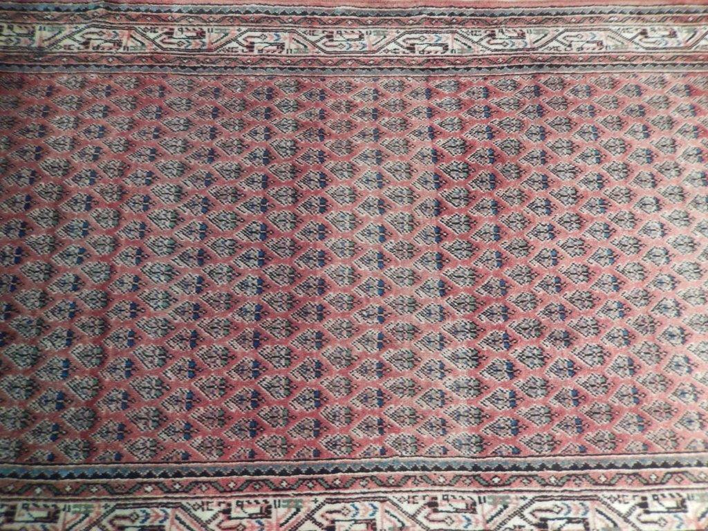 5x11 Authentic Hand Knotted Persian Sarouk Mir Runner - Iran - bestrugplace