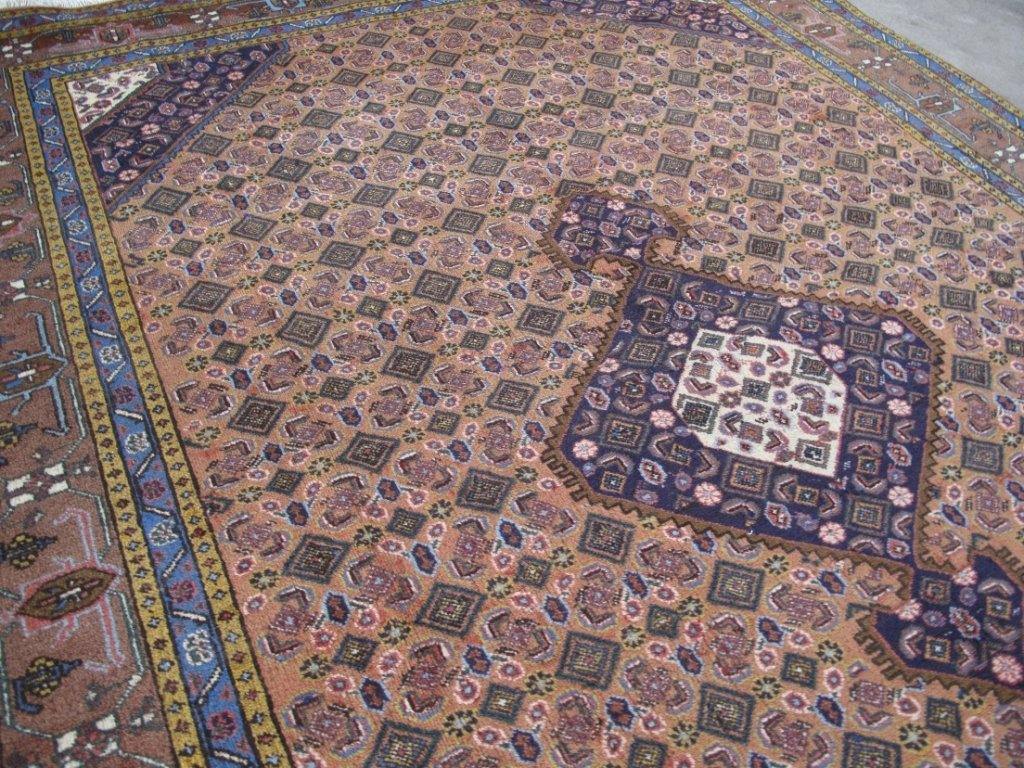 7x11 Authentic Hand-knotted Persian Ardebil Rug - Iran - bestrugplace