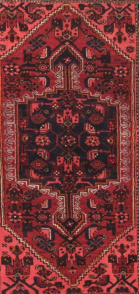 Luxurious 4x7 Authentic Hand-knotted Persian Hamadan Rug - Iran - bestrugplace