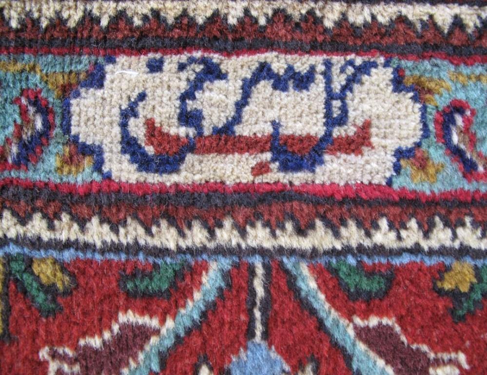 8x12 Authentic Hand-knotted Persian Signed Tabriz Rug - Iran - bestrugplace