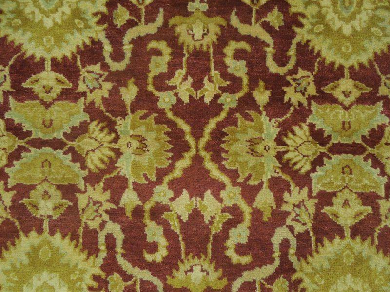 Fascinating 4x6 Authentic Handmade Vegetable Dyed Rug - India - bestrugplace