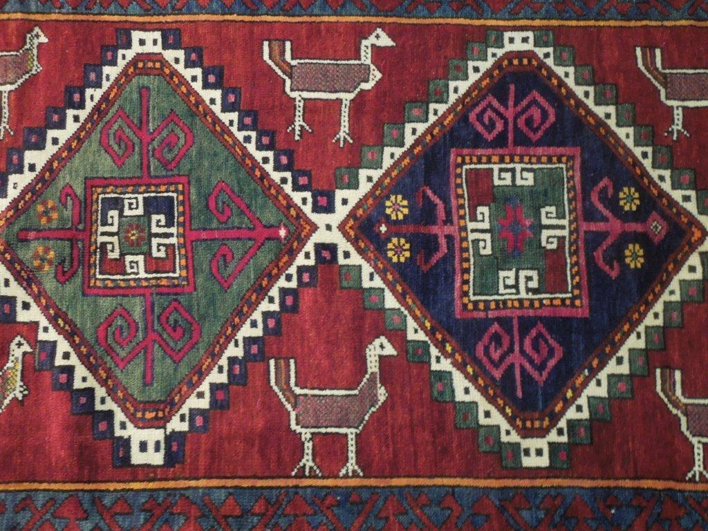 6x10 Semi-Antique Russian Kazak Runner - Caucasian Region - bestrugplace